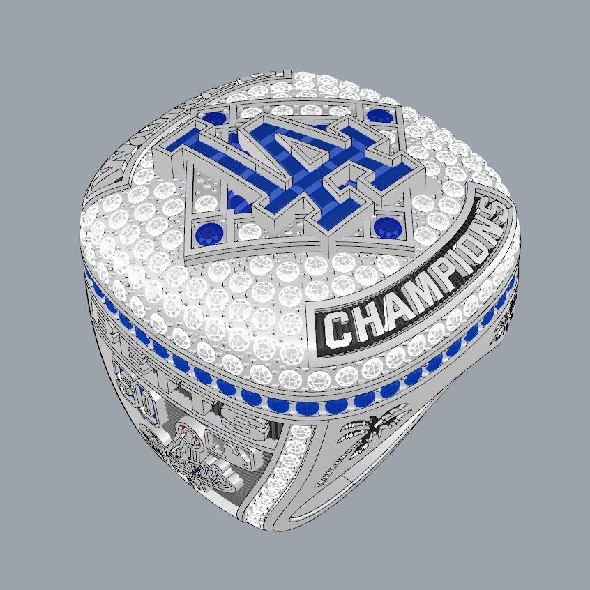 Personalized Los Angeles 2025 Baseball Championship Ring – Custom Name & Number Fan Ring