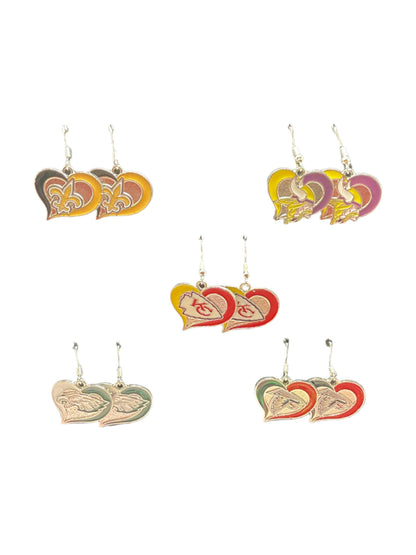 NFC Football Earrings