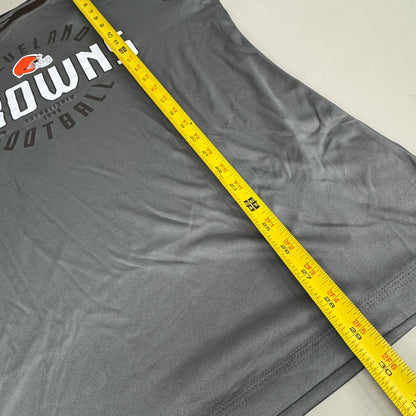 NFL Cleveland Browns Long Sleeve Shirt L Brown/Grey 1802970