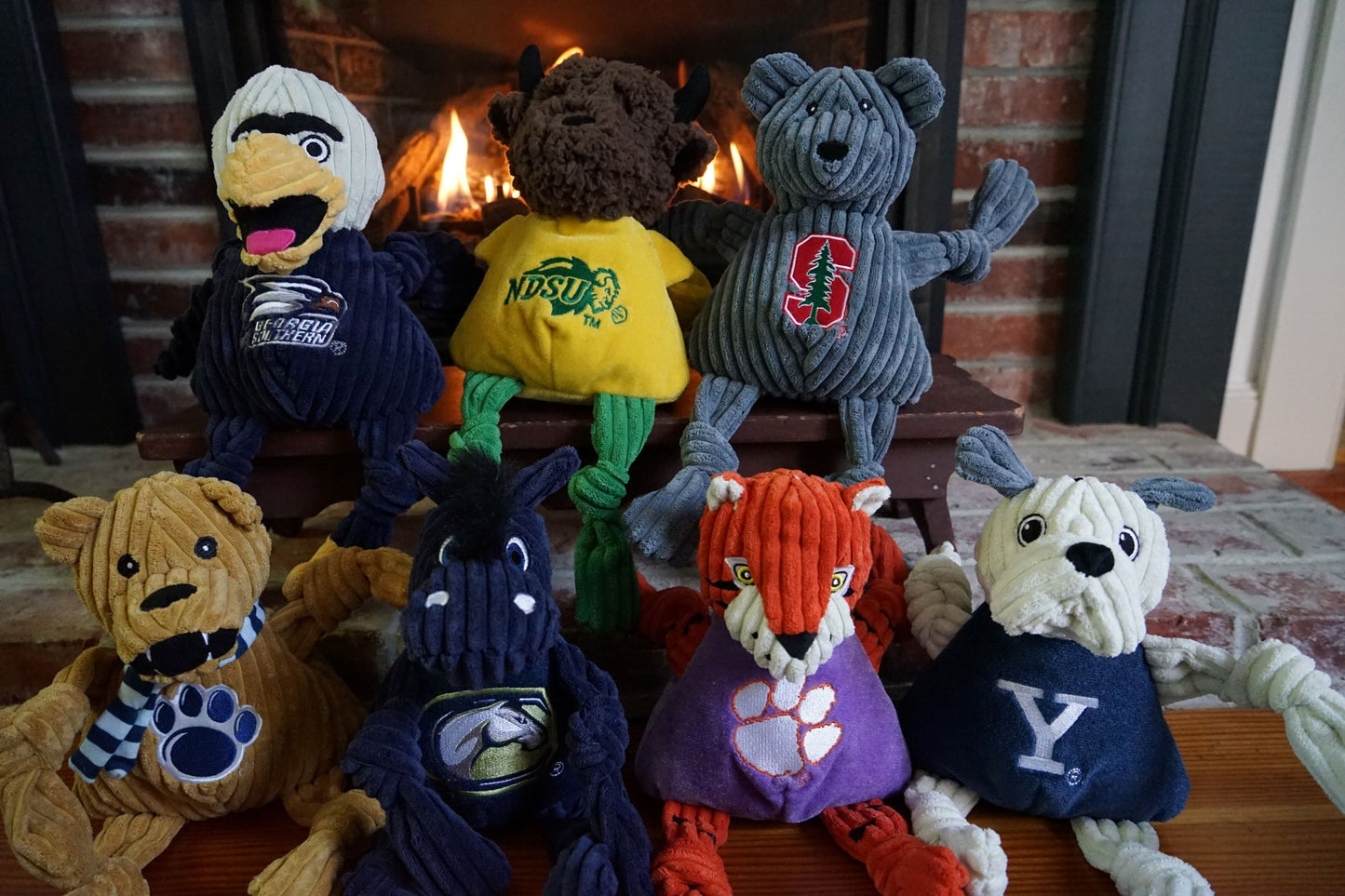NCAA Clemson University, The Tiger Knottie® Plush Dog Toy