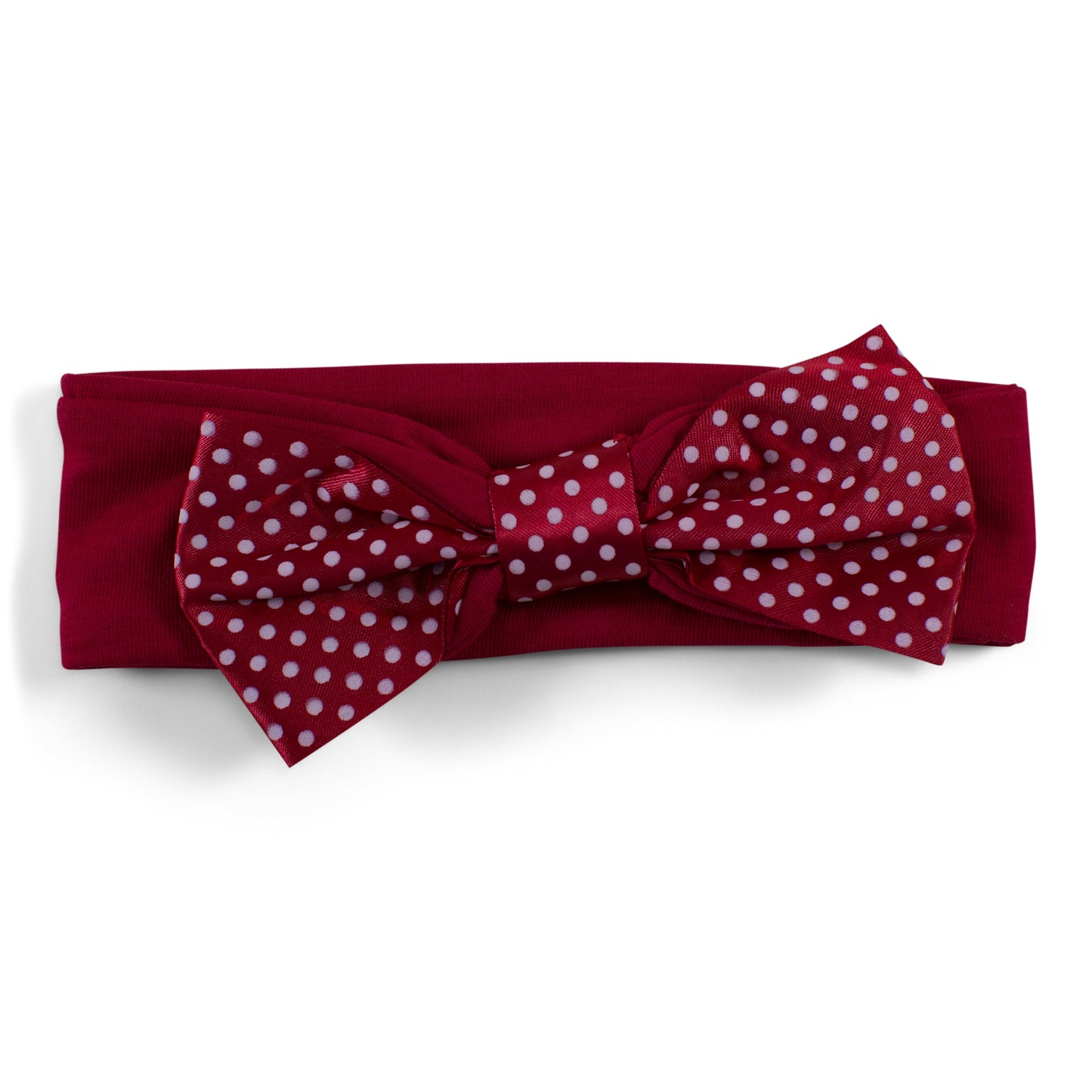 Nebraska Girl's Pin Dot Headband