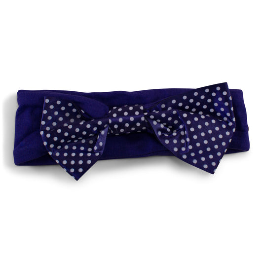Kansas State Girl's Pin Dot Headband