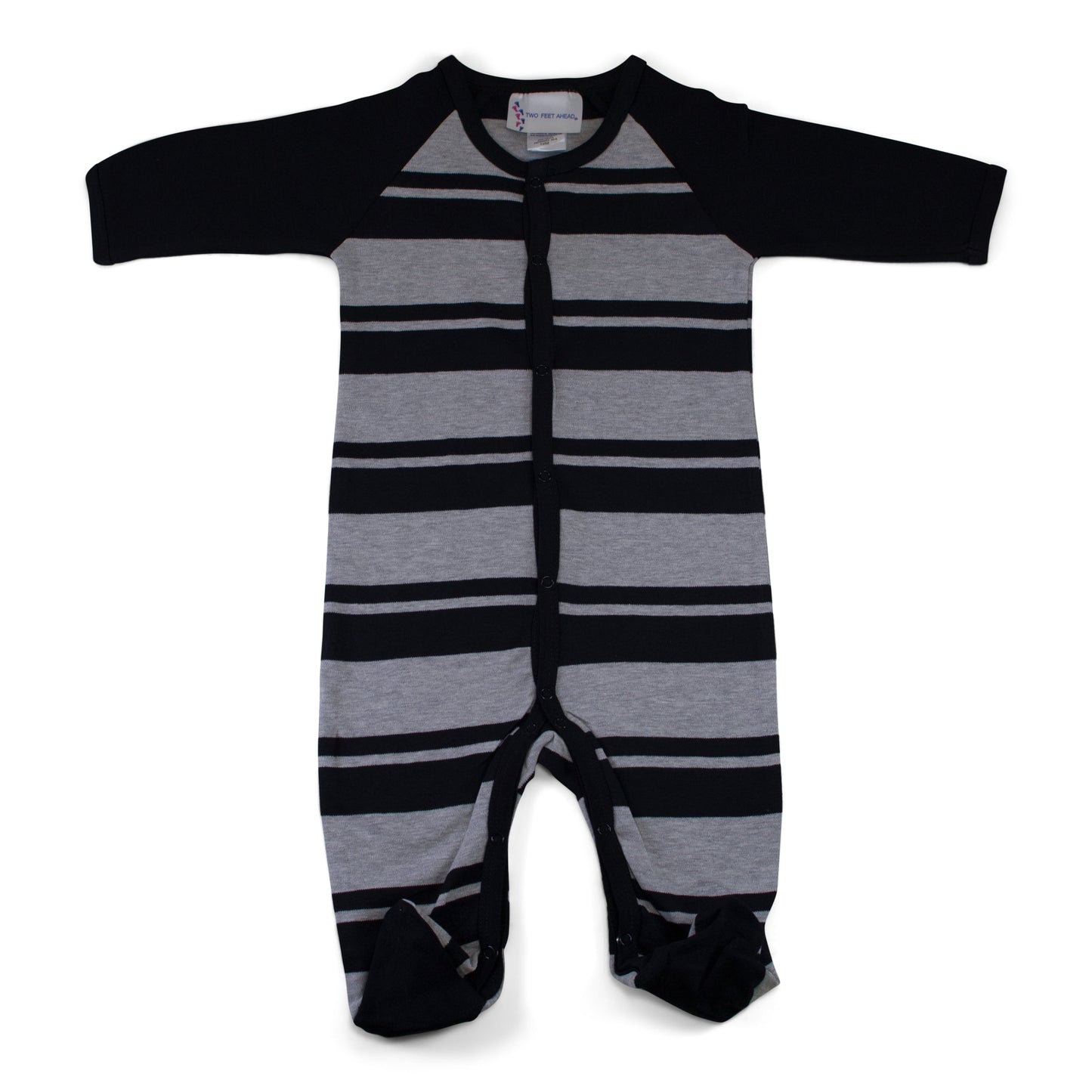 Nebraska Infant Rugby Footed Romper