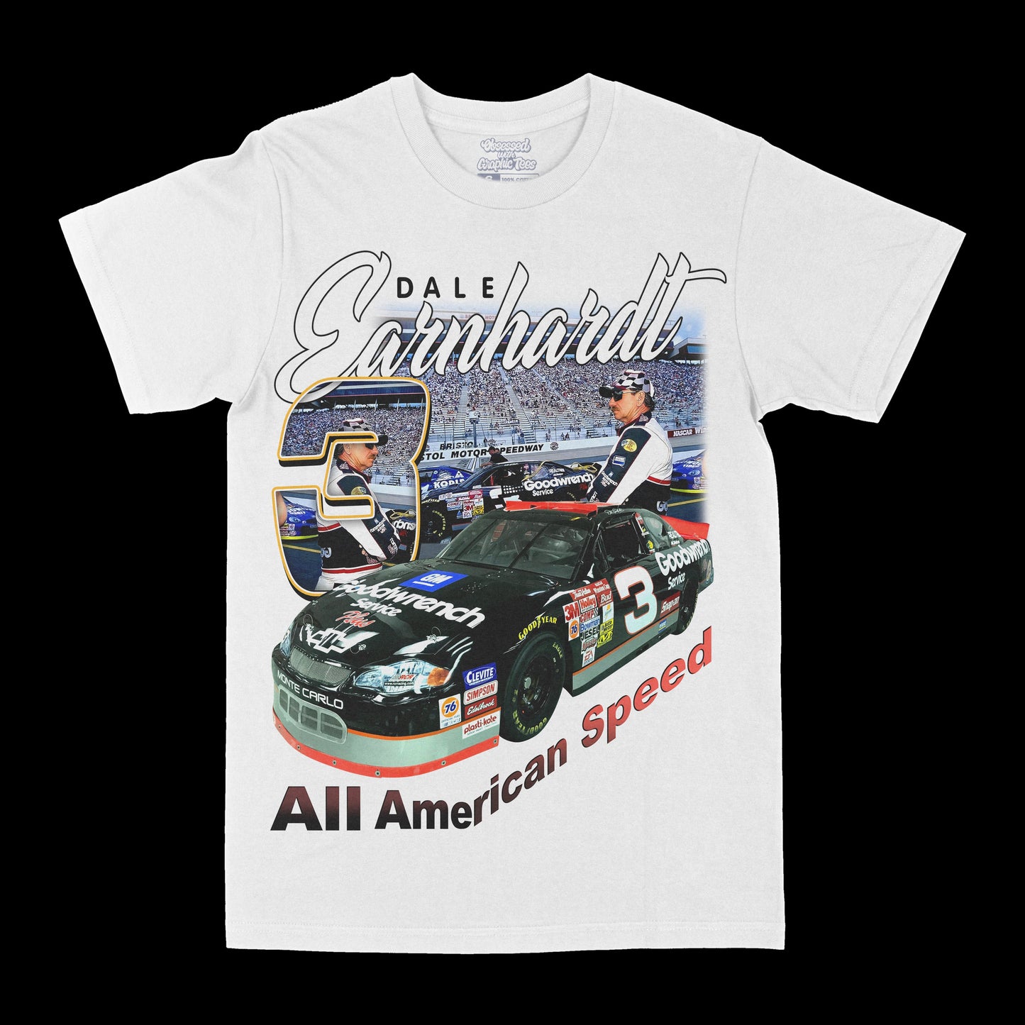 Dale Earnhardt "3" Graphic Tee
