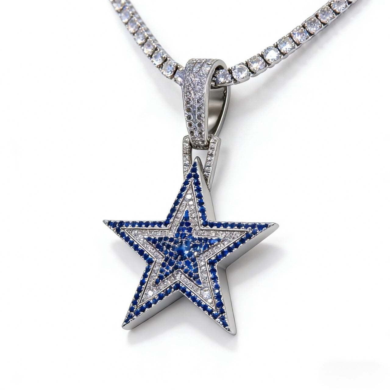 Dallas Star Pendant Necklace – Fan Gift for Game Day & Holiday Celebrations