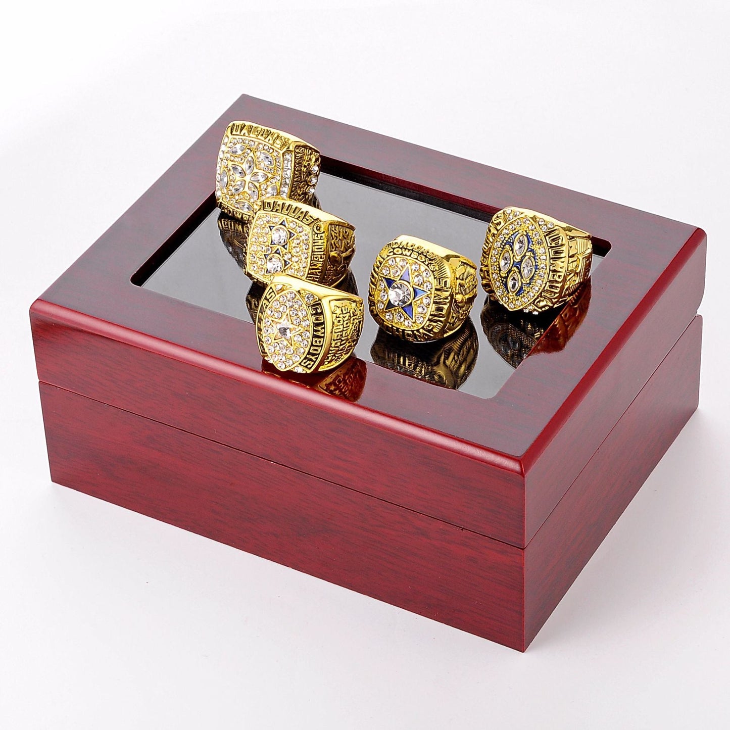 Dallas Football Championship Ring Set – 5-Time Champions Collectible