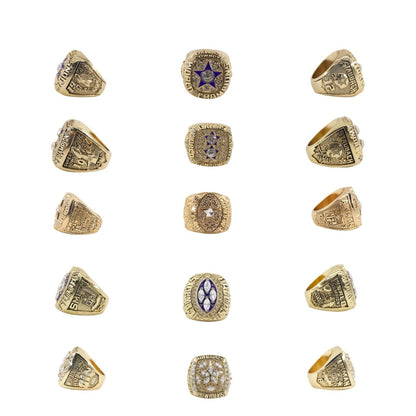 Dallas Football Championship Ring Set – 5-Time Champions Collectible