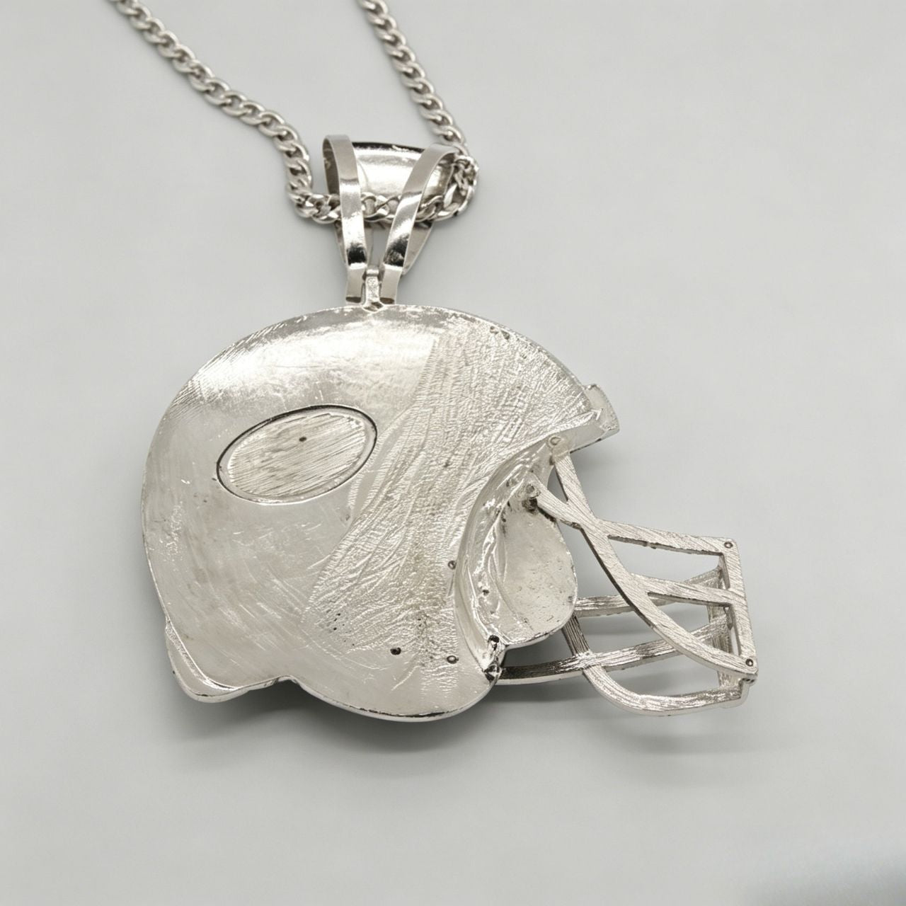 Dallas Helmet Pendant Necklace –Game Day Fan Gift