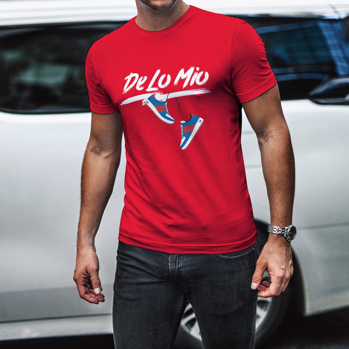 Dominican Phrase "De lo mio" Printed T-Shirt