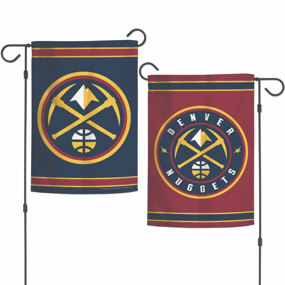Denver Nuggets Garden Flag 2 Sided