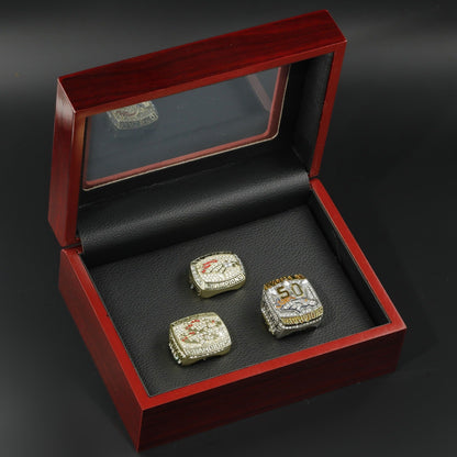 Denver Football Championship Ring Set-1997,1998,2015
