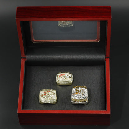 Denver Football Championship Ring Set-1997,1998,2015