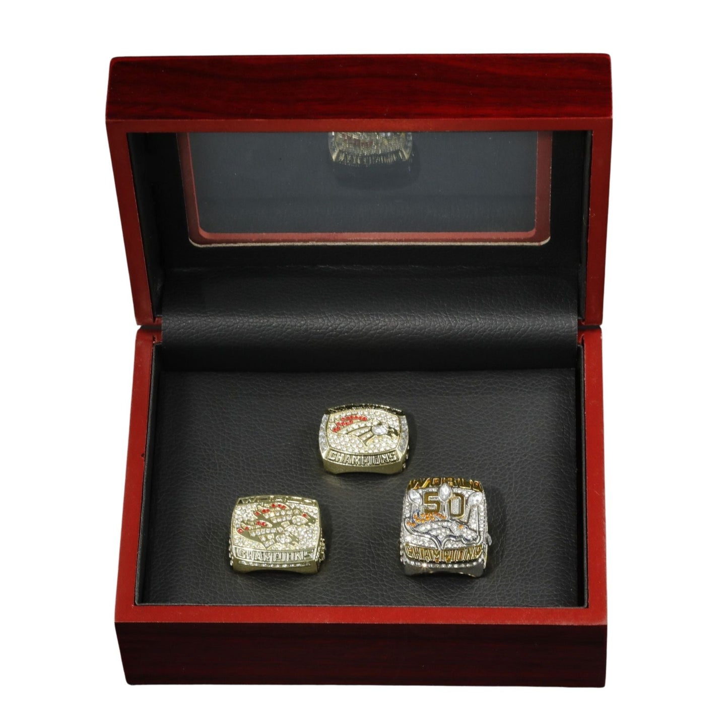 Denver Football Championship Ring Set-1997,1998,2015