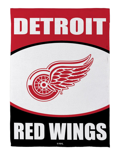 Detroit Red Wings 2 Sided Garden Flag