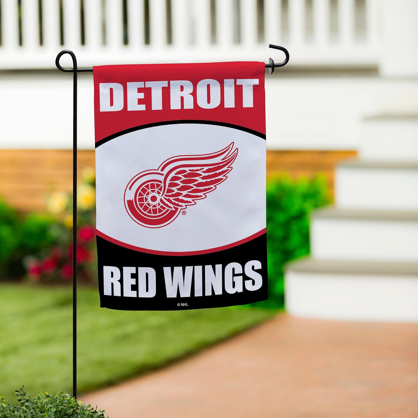 Detroit Red Wings 2 Sided Garden Flag