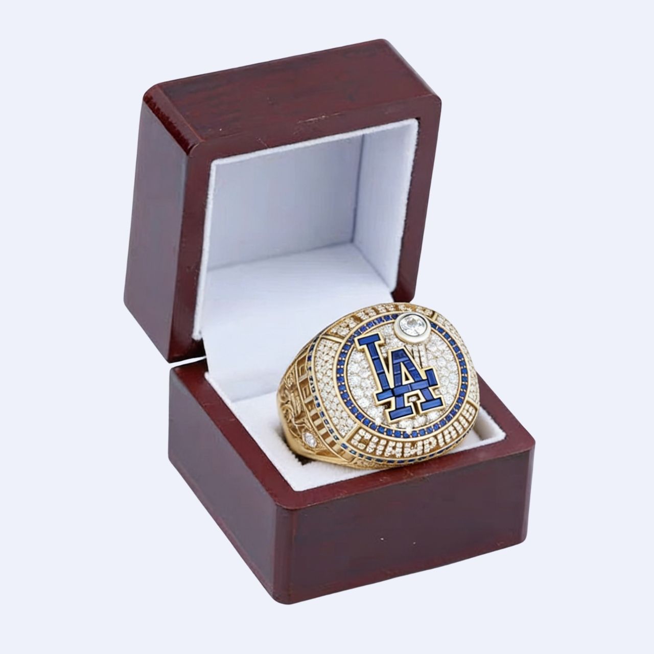 Personalized 2025 Los Angeles Baseball Championship Ring – Custom Name & Number | Ring Ceremony Edition