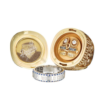 Personalized 2025 Los Angeles Baseball Championship Ring – Custom Name & Number | Ring Ceremony Edition