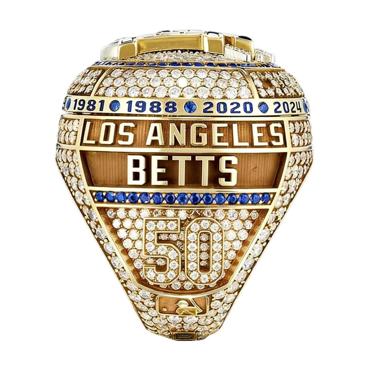2025 Los Angeles Baseball Championship Ring – Ring Ceremony Edition | Ships in 24 Hours