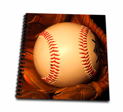 3dRose Kids Stuff - Baseball - Drawing Books (db_4387)