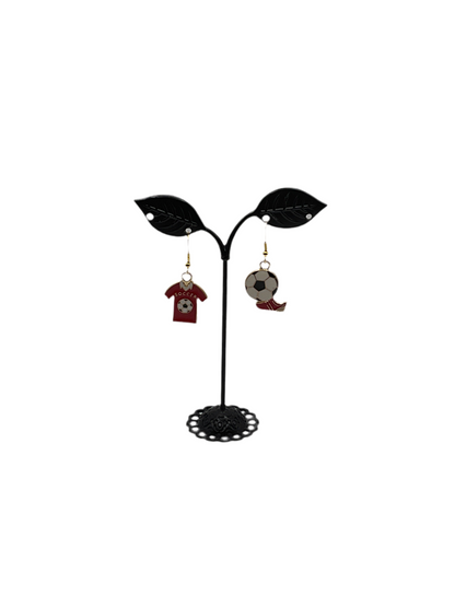 Soccer earrings 4