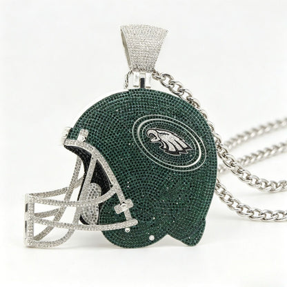 Philadelphia Helmet Pendant Necklace – Exclusive Fan Gift for Philadelphia Fans