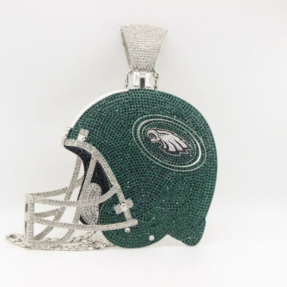 Philadelphia Helmet Pendant Necklace – Exclusive Fan Gift for Philadelphia Fans