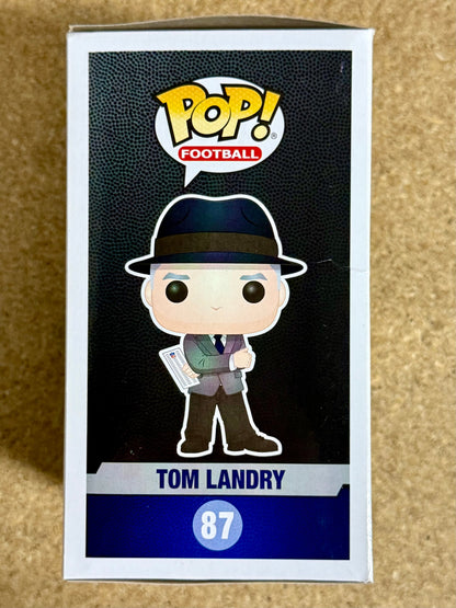 Funko Pop! Football Tom Landry #87 NFL Dallas Cowboys Coach 2017 How Bout Them