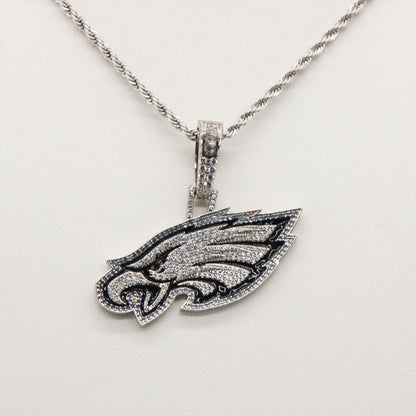 Philadelphia Emblem Pendant Necklace – Perfect Gift for Holidays & Game Day Fans