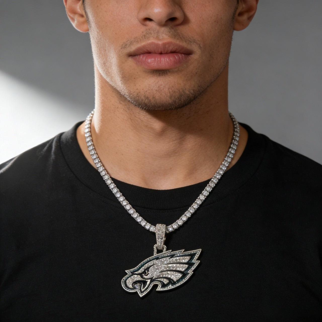 Philadelphia Emblem Pendant Necklace – Perfect Gift for Holidays & Game Day Fans
