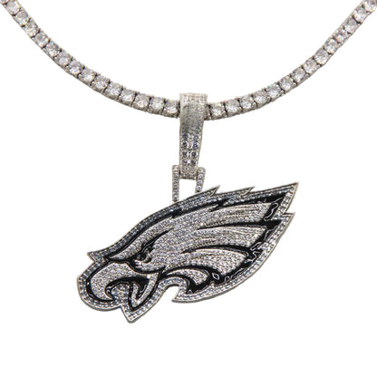 Philadelphia Emblem Pendant Necklace – Perfect Gift for Holidays & Game Day Fans