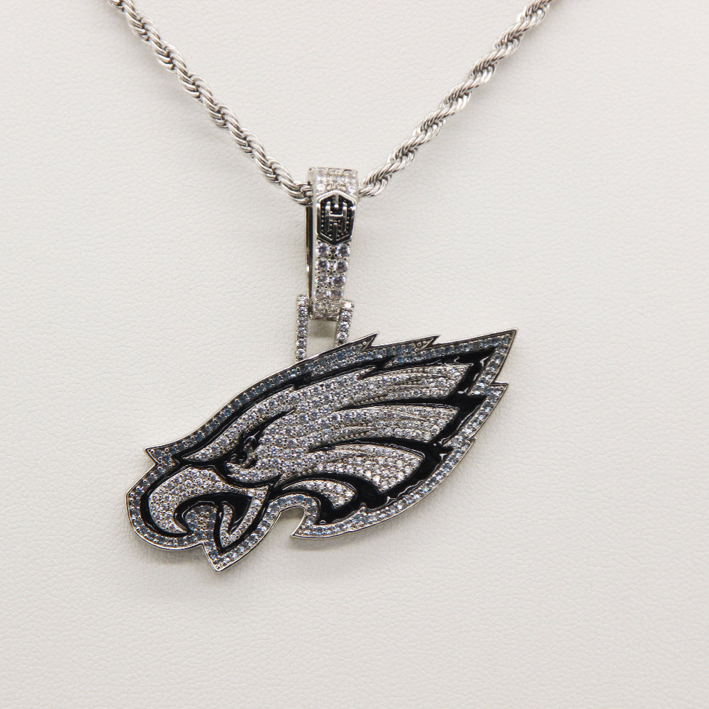 Philadelphia Emblem Pendant Necklace – Perfect Gift for Holidays & Game Day Fans