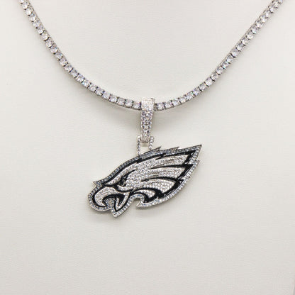 Philadelphia Emblem Pendant Necklace – Perfect Gift for Holidays & Game Day Fans