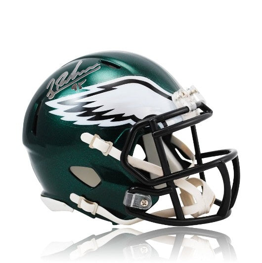Ty Robinson Philadelphia Eagles Autographed NFL Football Mini-Helmet