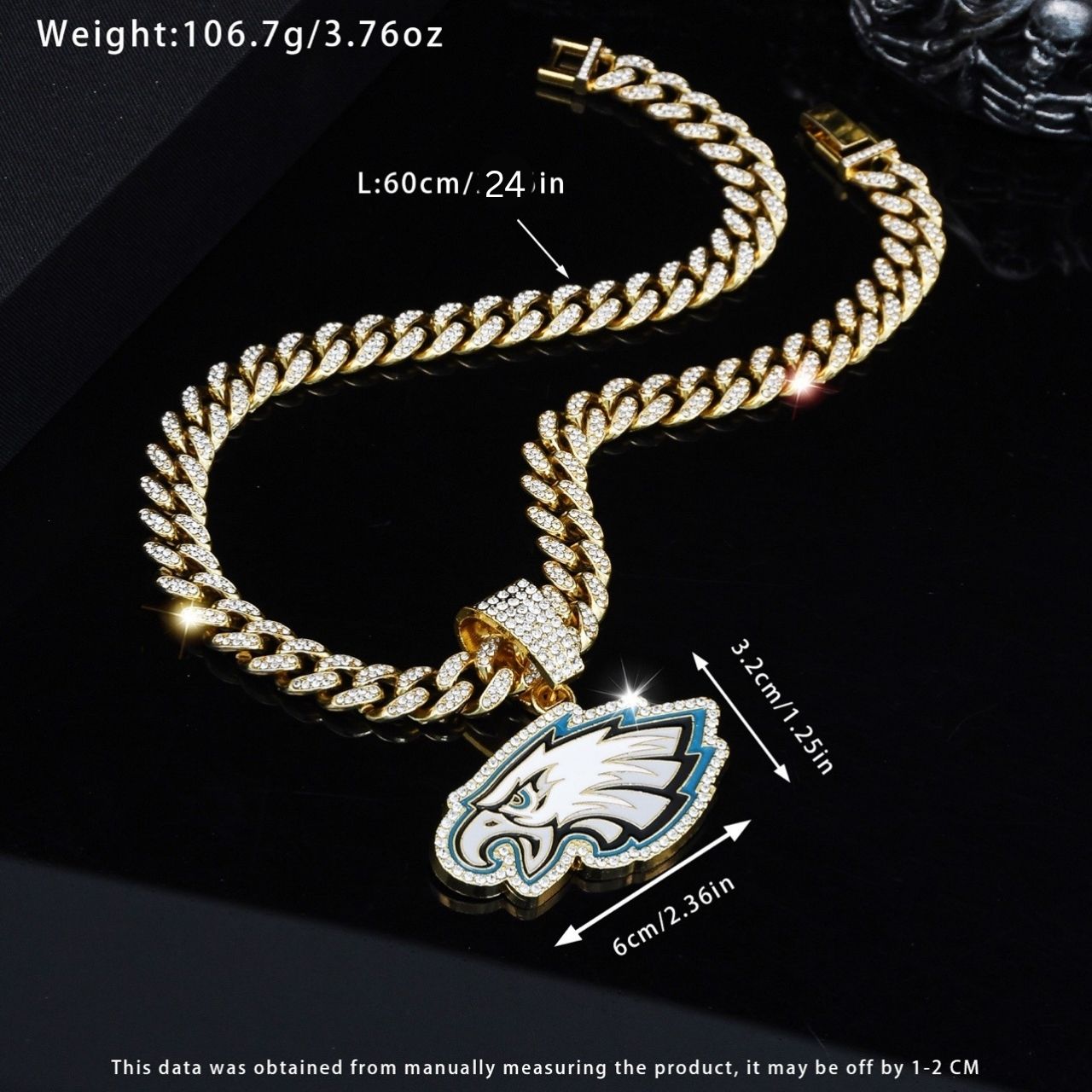 Philadelphia Emblem Pendant Necklace – Perfect Gift for Philadelphia Fans