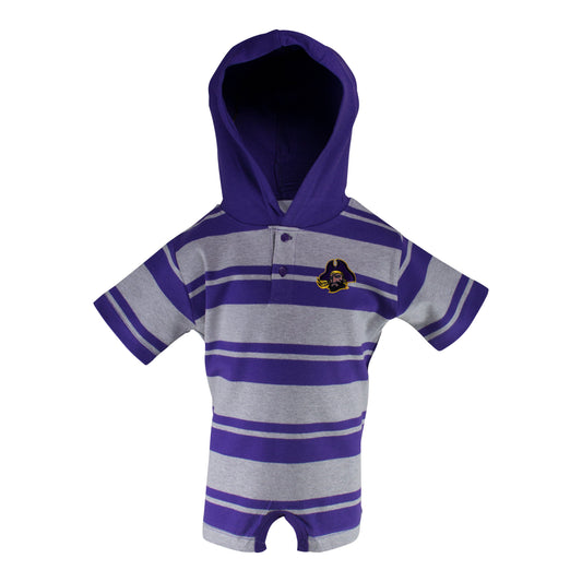 East Carolina Hooded T-Romper
