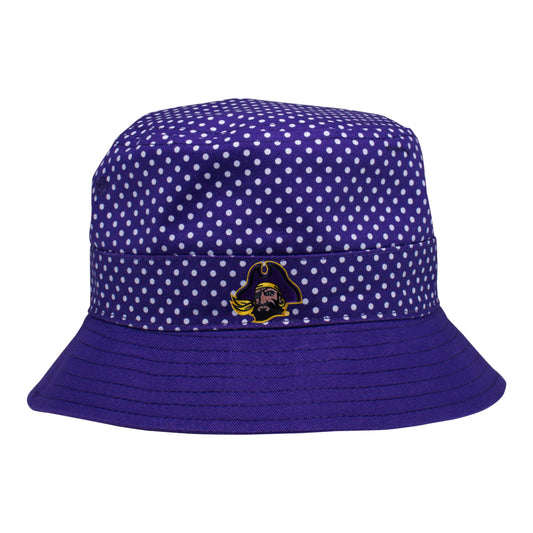 East Carolina Pin Dot Bucket Hat