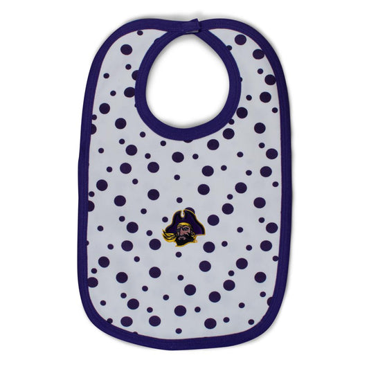 East Carolina Polka Dot Bib