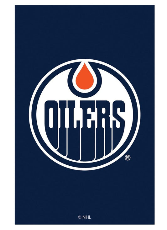 Edmonton Oilers Garden Flag 2 Sided Applique
