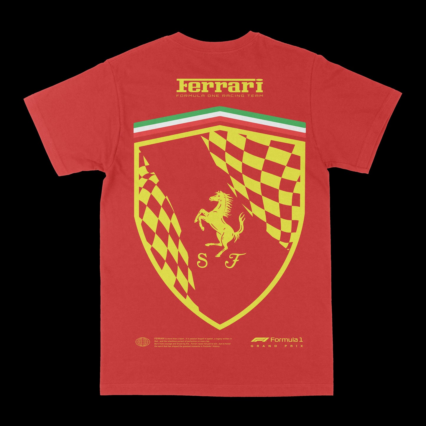 Ferrari Logo Graphic Tee