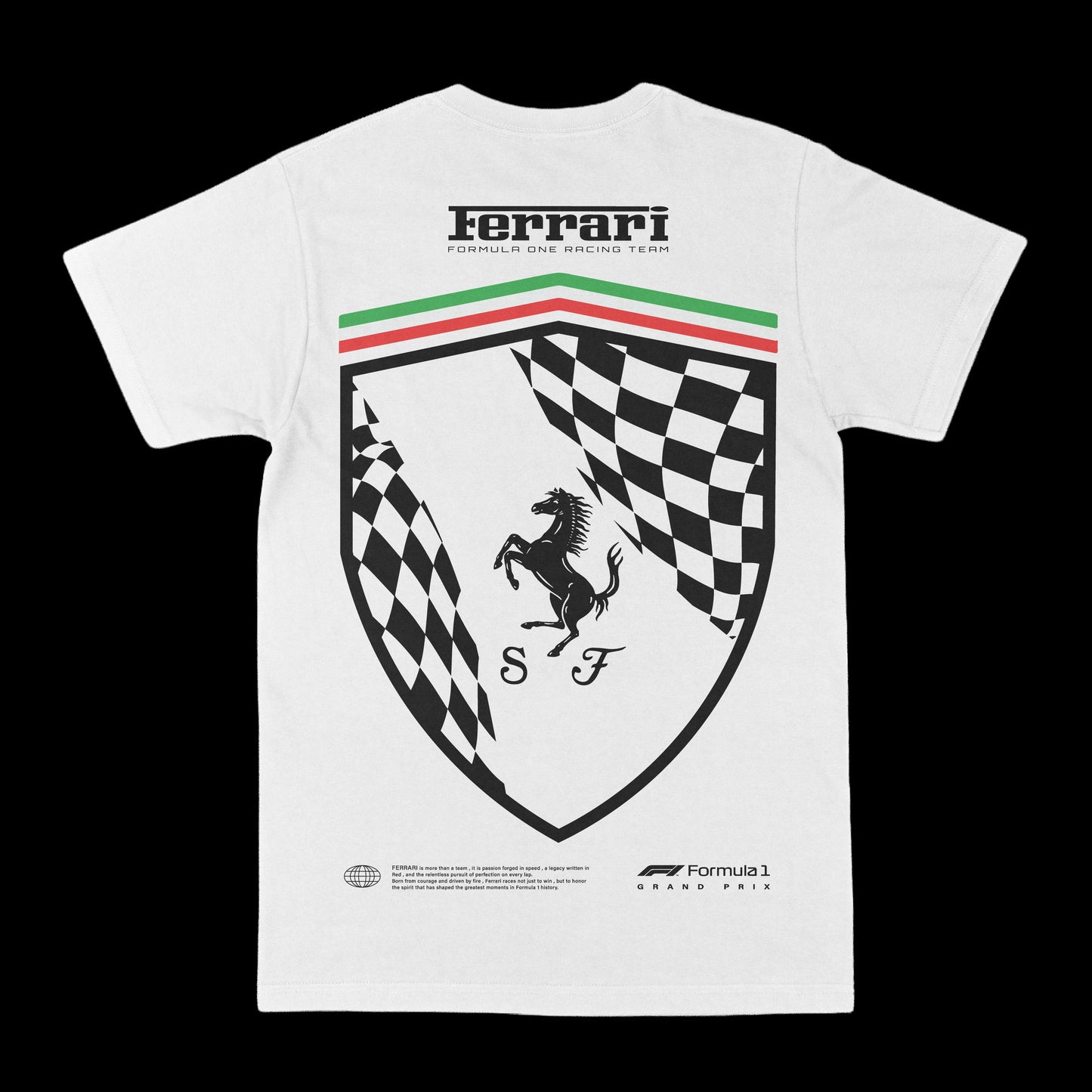 Ferrari Logo Graphic Tee