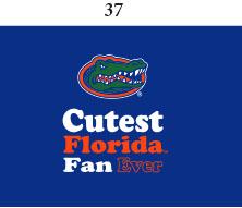 Florida Infant Lap Shoulder Creeper Print