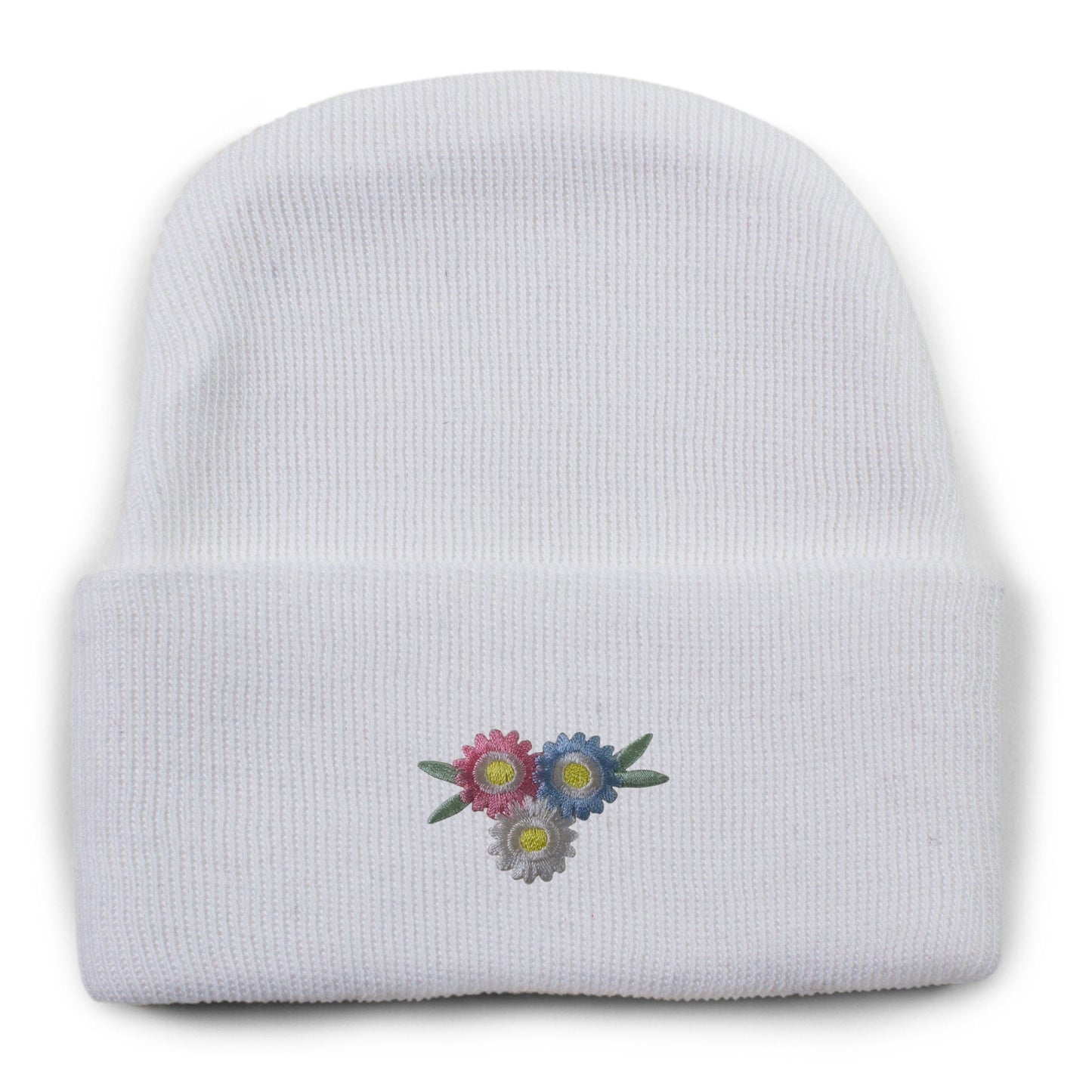 Baby Appliqued Knit Cap