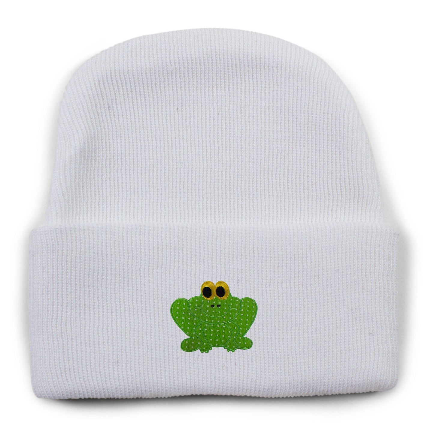 Baby Appliqued Knit Cap