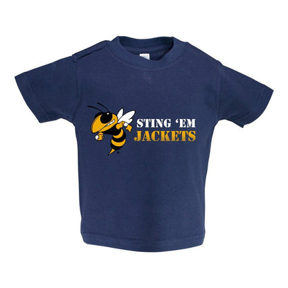 GA Tech Toddler Short Sleeve T Shirt Print