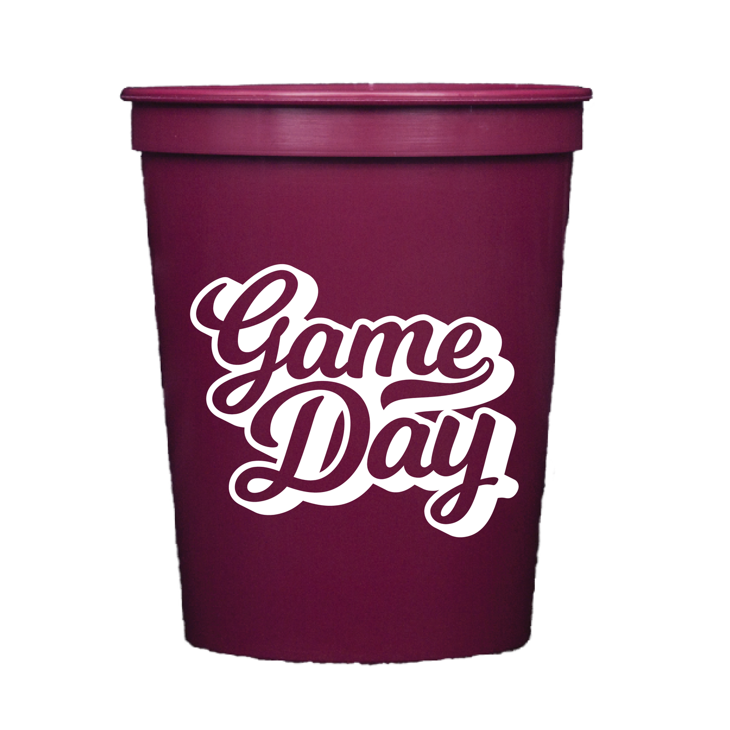 Game Day Cups - Maroon