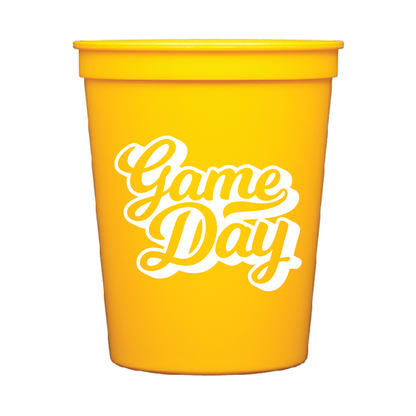 Game Day Cups - Yellow