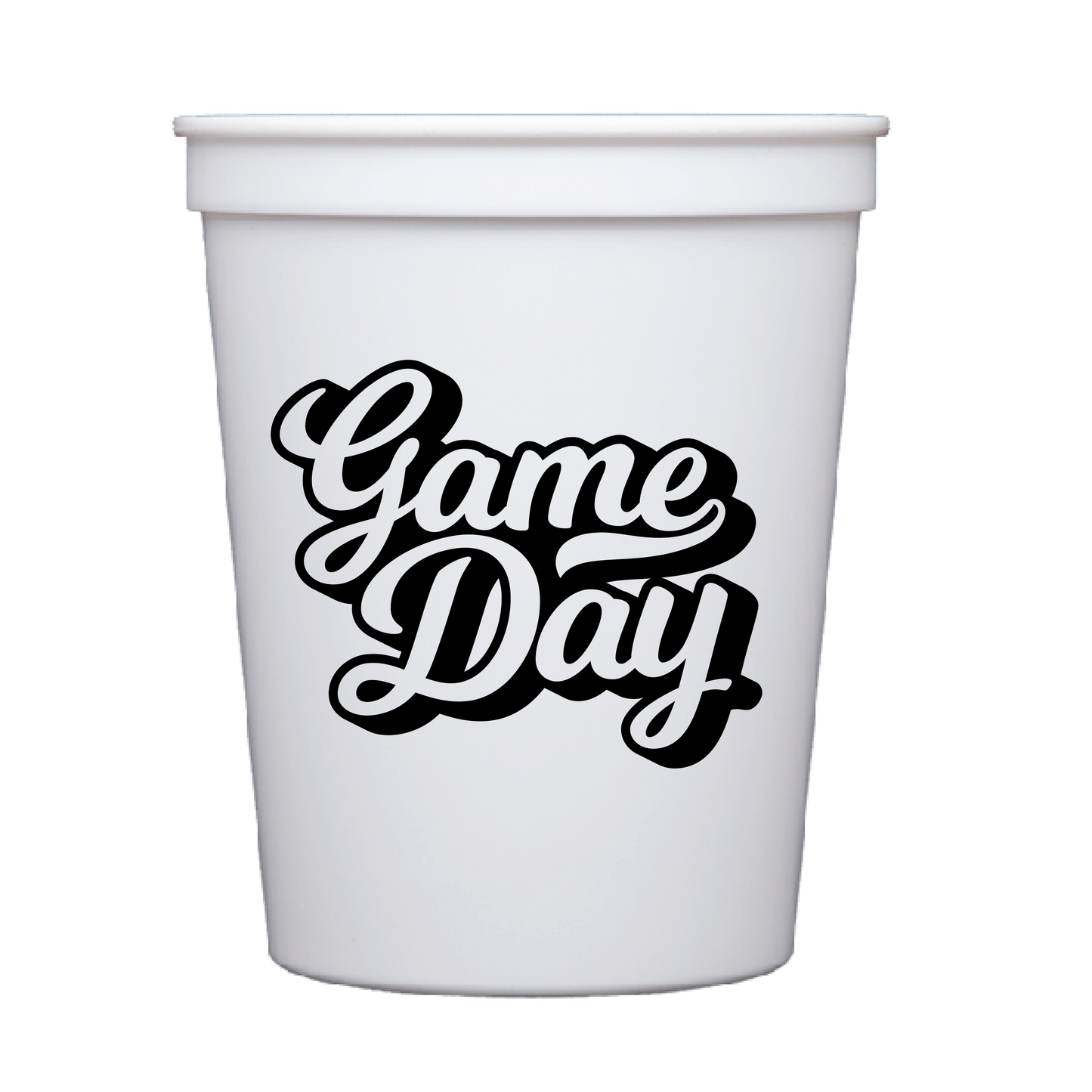 Game Day Cups - White