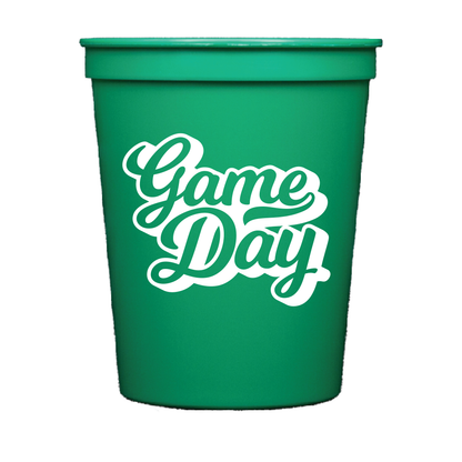 Game Day Cups - Green