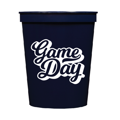 Game Day Cups - Navy