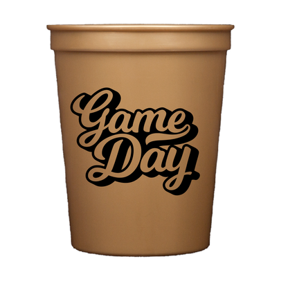 Game Day Cups - Gold